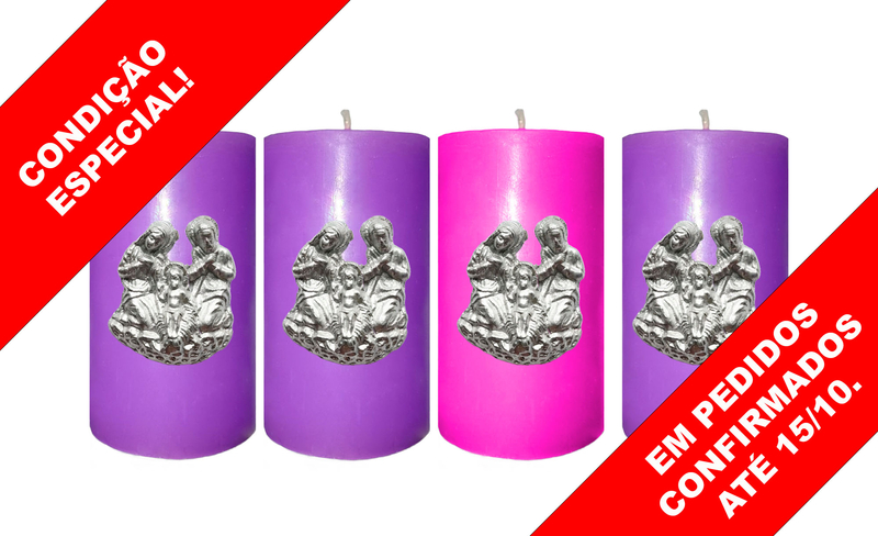 Coroa da Família Roxa e Rosa
